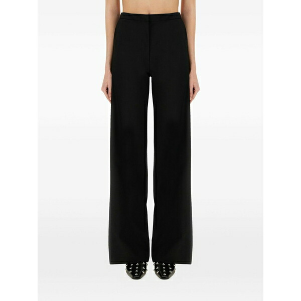 PTトリノ レディース カジュアルパンツ ボトムス Black trousers Black｜asty