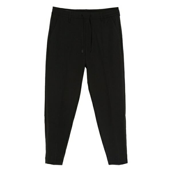 ボス メンズ カジュアルパンツ ボトムス Drawstring trousers Black