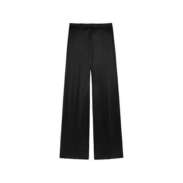 ジョセフ レディース カジュアルパンツ ボトムス Dijon back slit pockets palazzo pants Black|asty