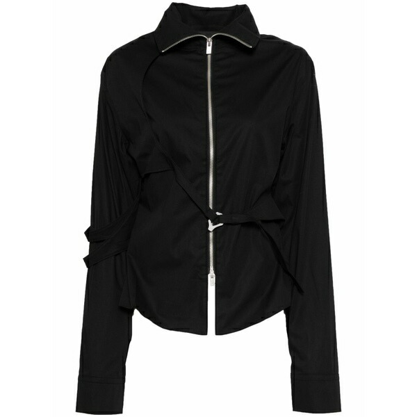 ヘリオットエミル レディース 上衣＆上衣 アウター Carabiner fitted jacket Black