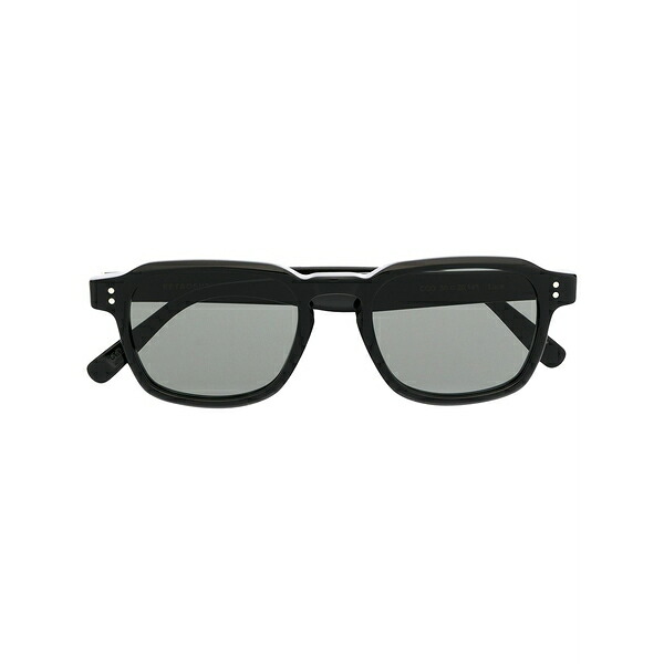 レトロスーパーフューチャー メンズ サングラス・アイウェア アクセサリー Luce square-frame sunglasses Black
