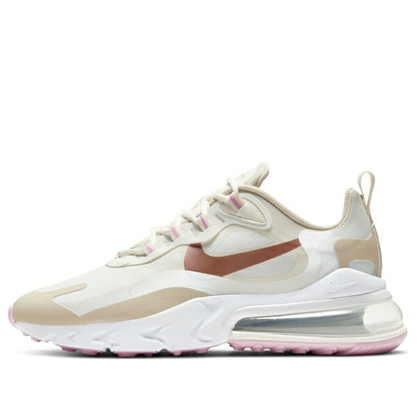 Nike ナイキ レディース スニーカー 【(WMNS) Nike Air Max 270 React \'Metallic Red Bronze\' CU9333-100】 サイズ US_7.5(24.5cm)|asty
