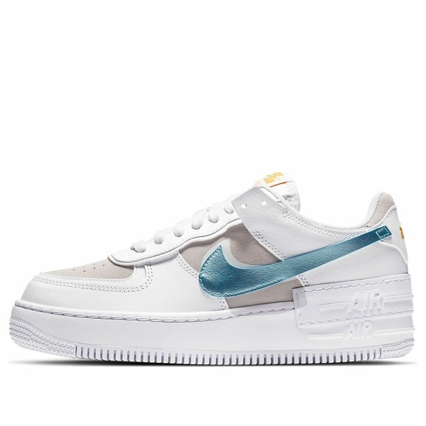 Nike ナイキ レディース スニーカー 【(WMNS) Nike Air Force 1 Shadow 'White Glacier Ice' DA4286-100】 サイズ US_6.5(23.5cm)|asty