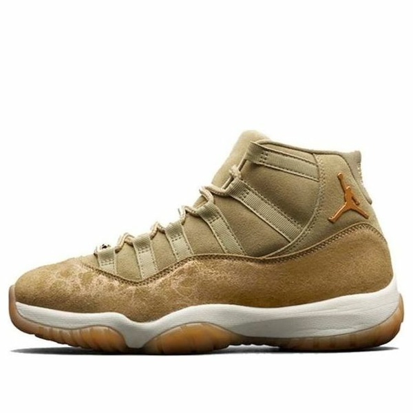 Jordan ジョーダン レディース スニーカー 【(WMNS) Air Jordan 11 Retro 'Olive Lux' AR0715-200】 サイズ US_5(22.0cm)|asty