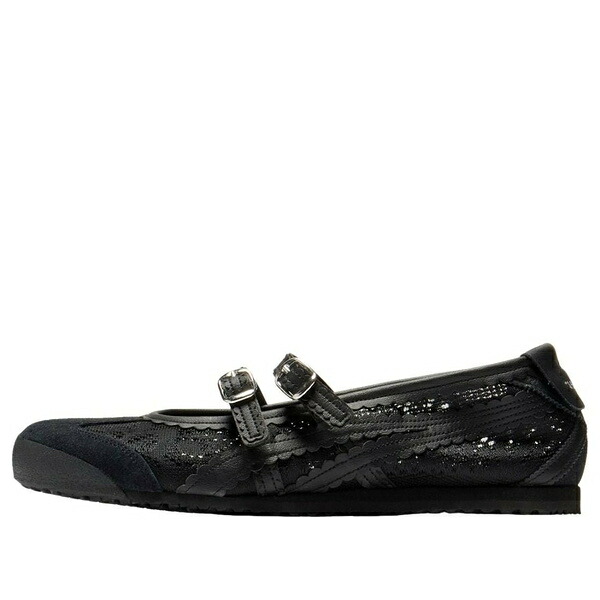 Onitsuka Tiger オニツカタイガー レディース スニーカー 【(WMNS) Onitsuka Tiger Mexico 66 TGRS 'Black' 1182A705-001】 サイズ US_W_11｜asty 43,420円