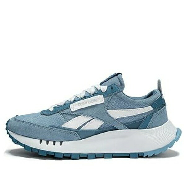 Reebok リーボック レディース スニーカー 【(WMNS) Reebok Classic Leather Legacy Shoes 'Blue White' 100222158】 サイズ US_W_10|asty