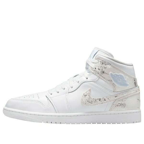 Jordan ジョーダン メンズ スニーカー 【Air Jordan 1 Mid SE 'Distressed White Field Silver' IR2271-100】 サイズ US_M_15｜asty