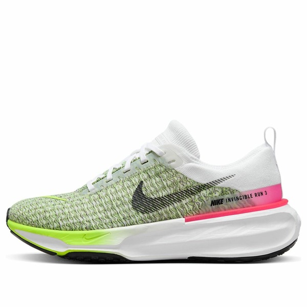Nike ナイキ メンズ スニーカー  【Nike ZoomX Invincible Run Flyknit 3 \u0027White Volt Hyper Pink\u0027 FN6821-100】  大きさ US_11(29.0糎)