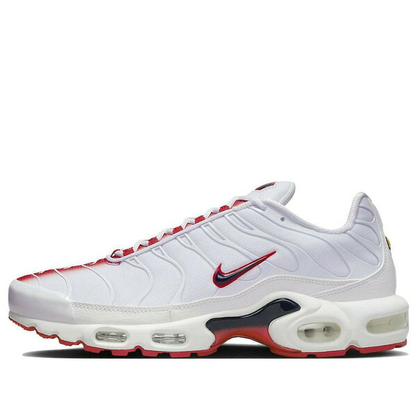 Nike ナイキ メンズ スニーカー  【Nike Air Max Plus \u0027White University Red\u0027 FN3410-100】  大きさ US_9(27.0糎)