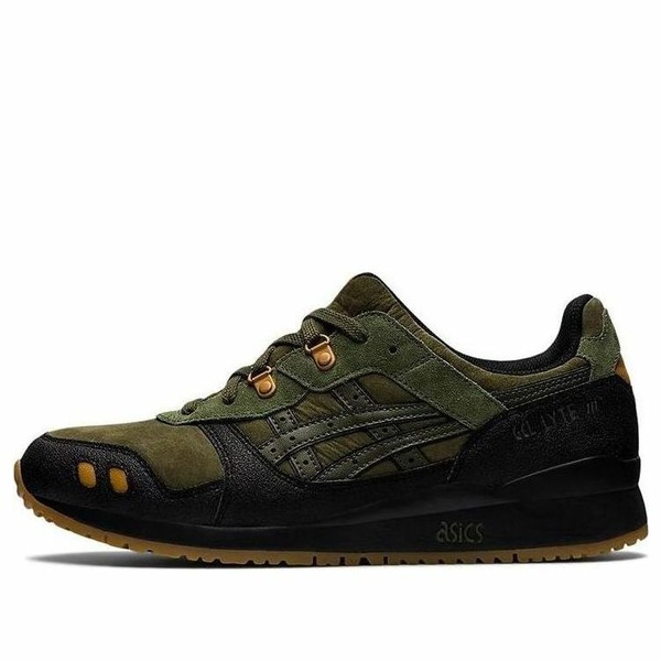 ASICS アシックス メンズ スニーカー  【ASICS Gel Lyte 3 \u0027Olive Black\u0027 1203A187-303】  大きさ US_8(26.0糎)