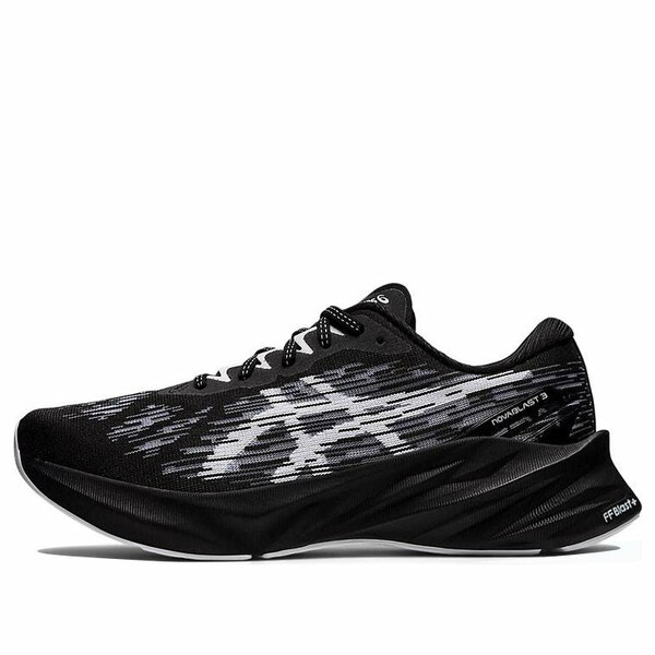 ASICS アシックス メンズ スニーカー  【ASICS Novablast 3 \u0027Black White\u0027 1011B458-002】  大きさ US_8.5(26.5糎)