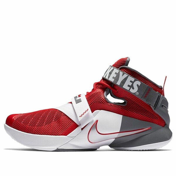 Nike ナイキ メンズ スニーカー  【Nike LeBron Soldier 9 Premium \u0027Ohio State Buckeyes\u0027 749490-601】  大きさ US_10.5(28.5糎)