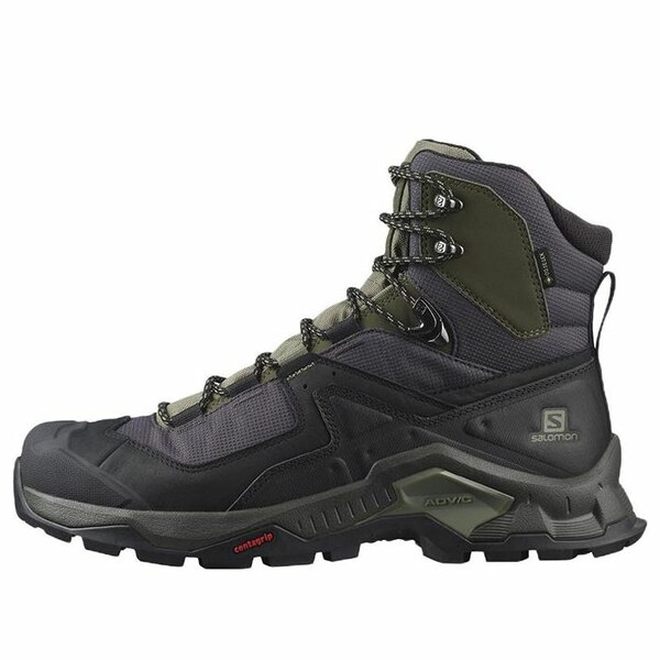 SALOMON サロモン メンズ スニーカー  【SALOMON Quest Element Gore-Tex \u0027Black Green\u0027 414571】  大きさ US_9(27.0糎)