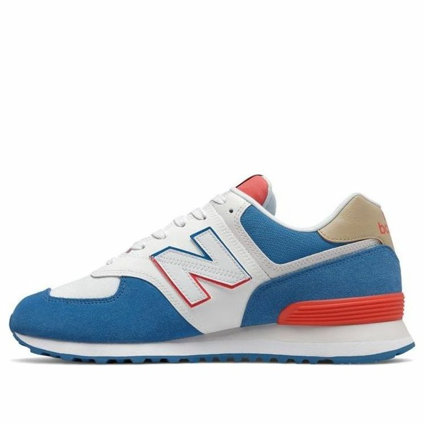 New Balance ニュー平衡にする メンズ スニーカー  【New Balance 574 \u0027Split Sail - Mako Blue\u0027 ML574SCF】  大きさ US_M_13