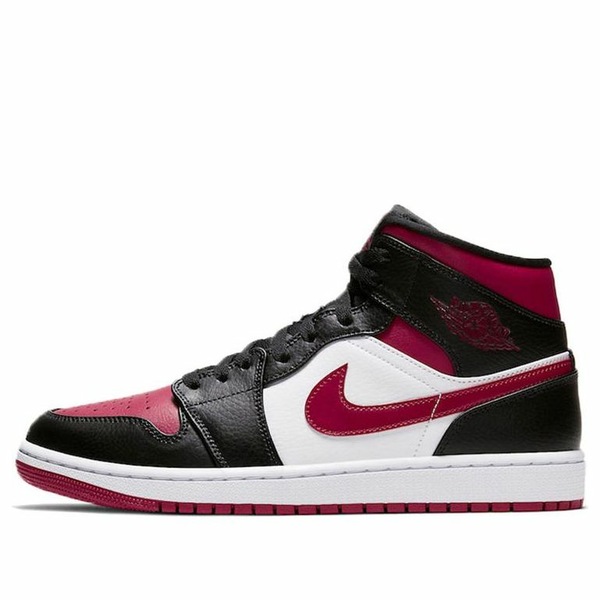 Jordan ジョーダン メンズ スニーカー  【Air Jordan 1 Mid \u0027Noble Red\u0027 554724-066】  大きさ US_M_17