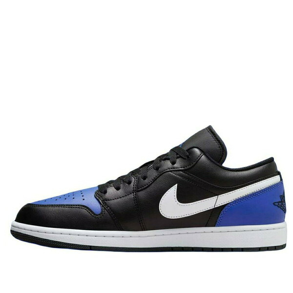 Jordan ジョーダン メンズ スニーカー 【Air Jordan 1 Low 'Black Royal Toe' 553558-042】 サイズ US_M_18｜asty