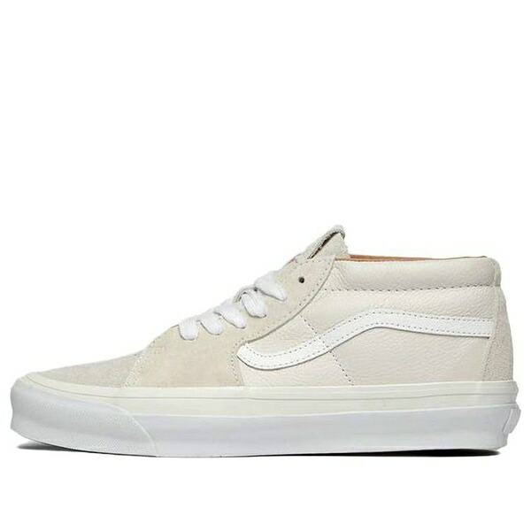 Vans バンズ メンズ スニーカー  【Vans Sk8-Mid LX OG \u0027Cream Beige White\u0027 VN0A4BVCWHT】  大きさ US_12(30.0糎)