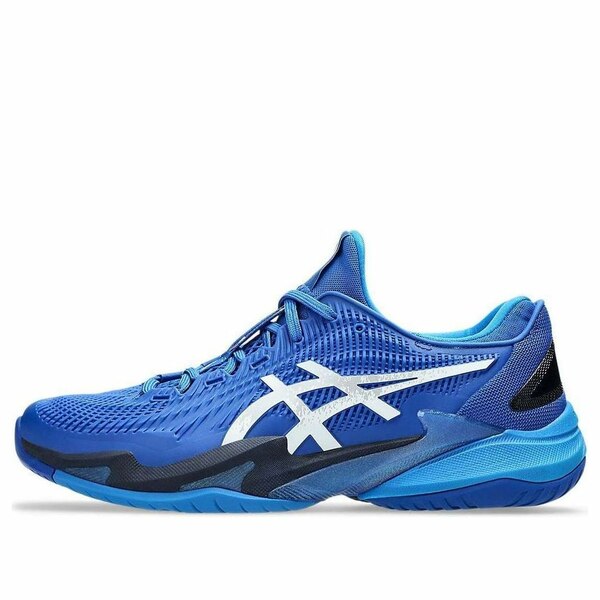 ASICS アシックス メンズ スニーカー 【ASICS Court FF 3 Novak 'True Blue Pure Silver' 1041A522-965】 サイズ US_11.5(29.5cm)｜asty