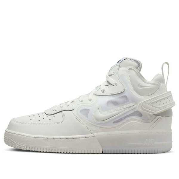 Nike ナイキ メンズ スニーカー  【Nike Air Force 1 Mid React \u0027Summit White\u0027 DQ1872-101】  大きさ US_M_4