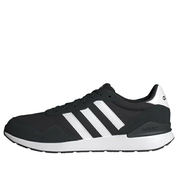 adidas アディダス メンズ スニーカー  【adidas Run 60s 4.0 \u0027Black White\u0027  JR6622】  大いさ US_8.5(26.5糎)