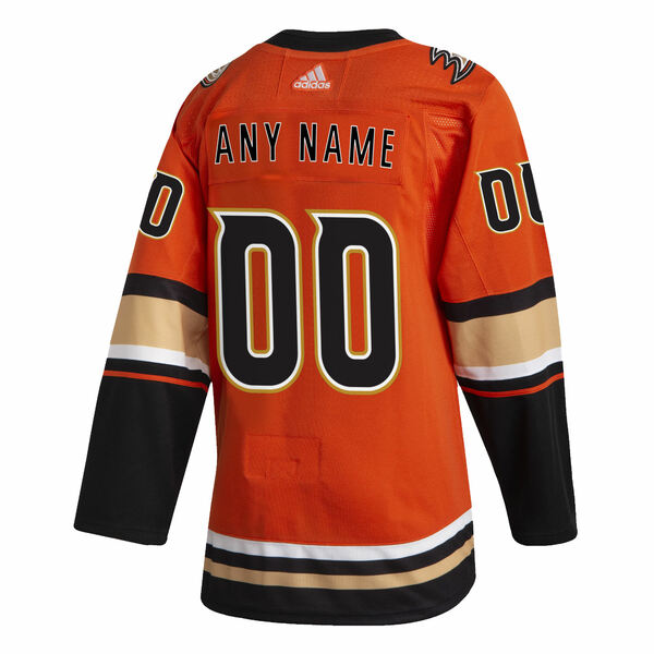 超爆安 ファナティクス メンズ ユニフォーム トップス Anaheim Ducks Fanatics Branded Home Breakaway  Custom Jersey Black