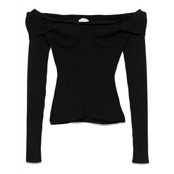 マグダ・ブトリム レディース 編み物\u0026スウェーター アウター Ribbed sweater Black