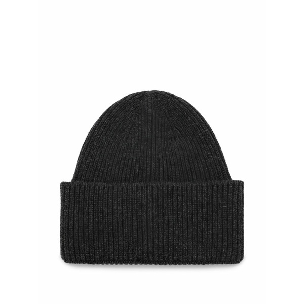 デスティン メンズ かぶり笠 付属品 Ribbed-knit beanie Grey