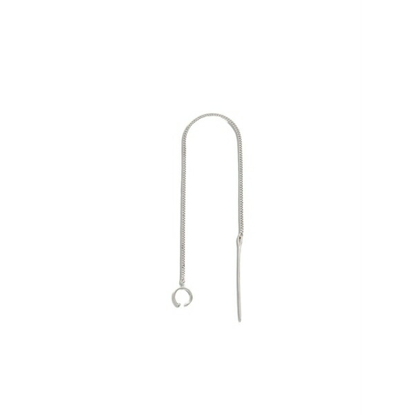 ディースクエアード メンズ ピアス・イヤリング 付属物 Pierce me earring Silver