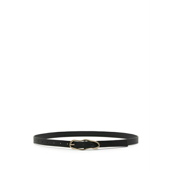 マーシル レディース 三尺帯 付属物 Groviglio leather belt Black