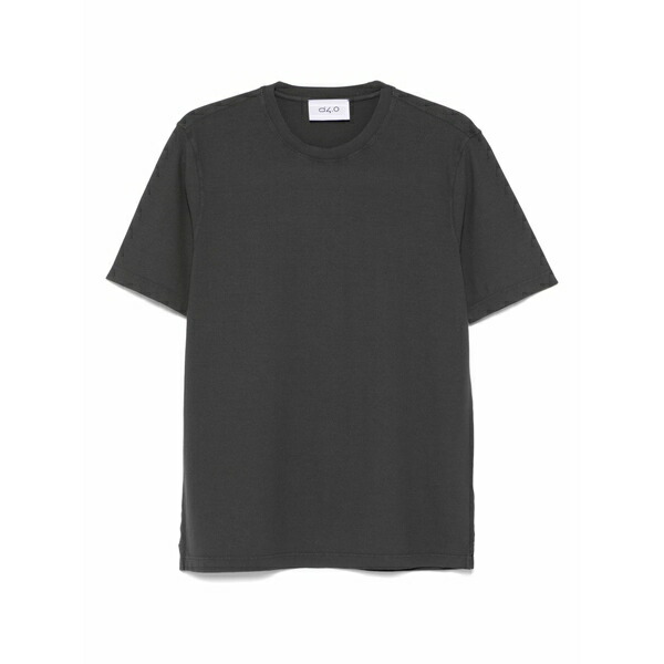 ディーフォーポイントゼロ メンズ ティーシャツ トップス Cotton t-shirt Grey メンズファッション-Tシャツ・カットソー-トップス