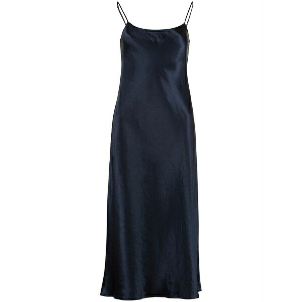 ヴィンス レディース ワンピース トップス Slip midi dress Blue｜asty