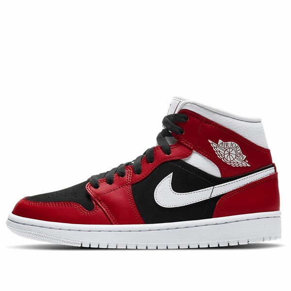 Air Jordan ジョーダン レディース スニーカー Gym Red/White/Black 【(WMNS) Air Jordan 1 Mid Gym Red Black BQ6472-601】  サイズ US_6(23.0cm)