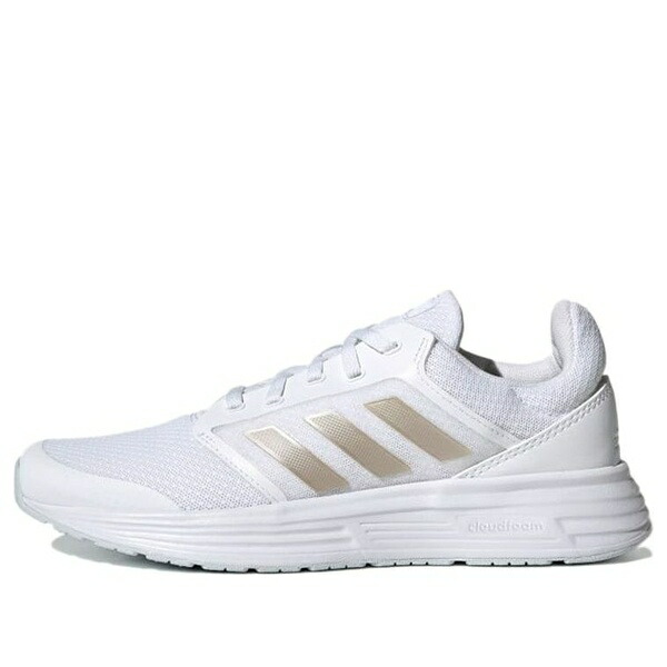 adidas アディダス レディース スニーカー White/Gold 【(WMNS) adidas Galaxy 5 \u0027White Champagne Metallic\u0027 FY6744】  大きさ US_7(24.0糎)