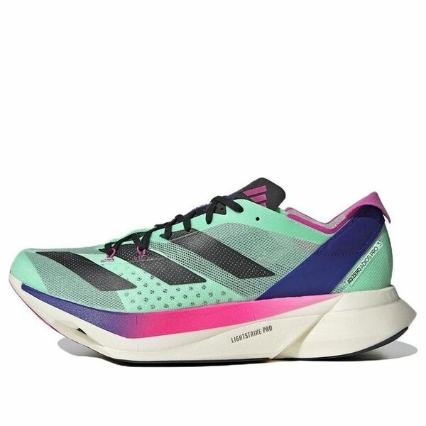 adidas アディダス メンズ スニーカー Pulse Mint / Core Black / Lucid Blue 【adidas Adizero Adios Pro 3 'Pulse Mint Lucid Blue' GW4249】 サイズ US_M_4｜asty