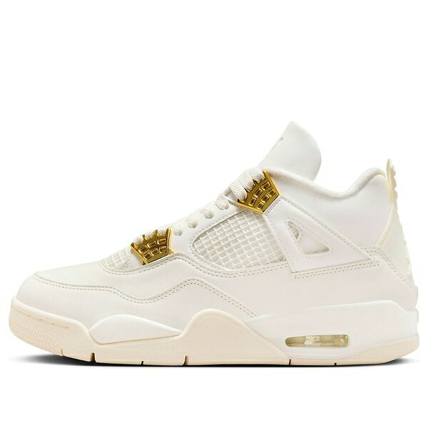 Jordan ジョーダン レディース スニーカー  【(WMNS) Air Jordan 4 Retro \u0027Metallic Gold\u0027 AQ9129-170】  大いさ US_6(23.0糎) スニーカー-レディース靴-靴