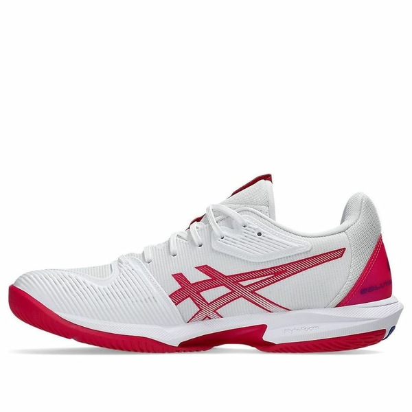 ASICS アシックス レディース スニーカー  【(WMNS) ASICS Solution Speed FF 3 White Bright Rose 1042A250-103】  サイズ US_5.5(22.5cm)