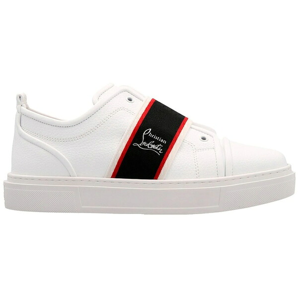 Christian Louboutin クリスチャン ルブタン メンズ スニーカー 【Christian Louboutin Adolescenza Sneaker White】 サイズ EU_45(30.0cm) White｜asty