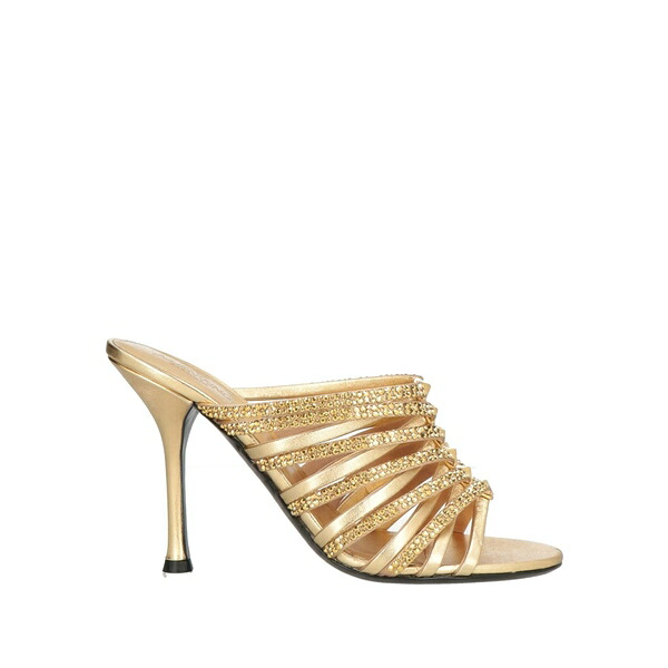 【送料無料】 ヴァレンティノ ガラヴァーニ レディース サンダル シューズ Sandals Gold｜asty