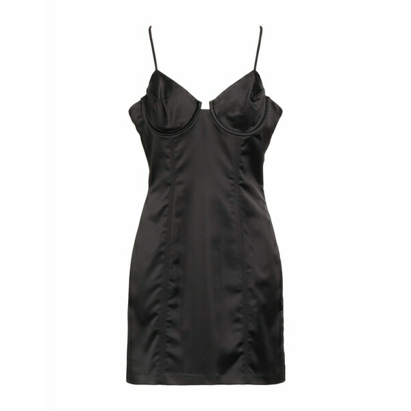 【送料無料】 アニエバイ レディース ワンピース トップス Mini dresses Black