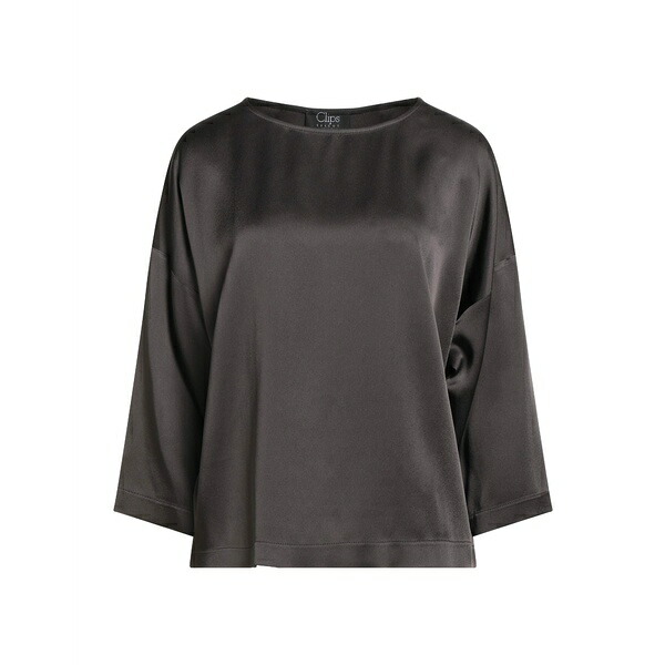 【送料無料】 クリップス レディース Tシャツ トップス Tops Grey