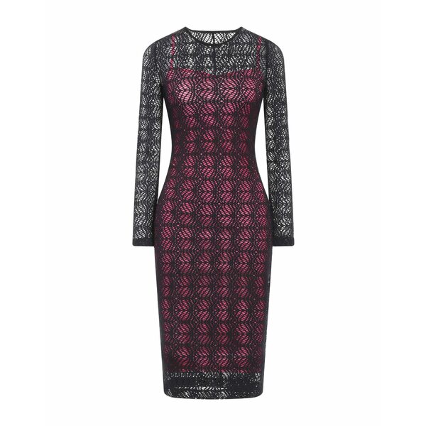 【送料無料】 ベルサーチ レディース ワンピース トップス Midi dresses Black