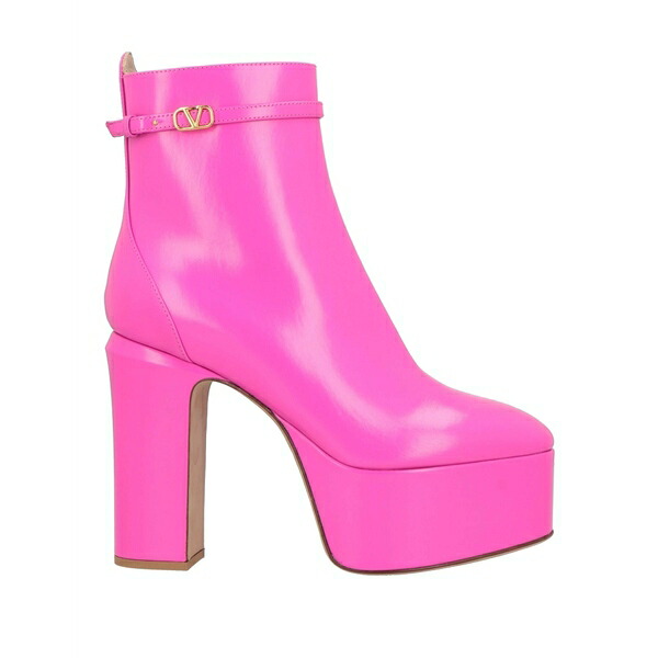 【送料無料】 ヴァレンティノ ガラヴァーニ レディース ブーツ シューズ Ankle boots Pink|asty