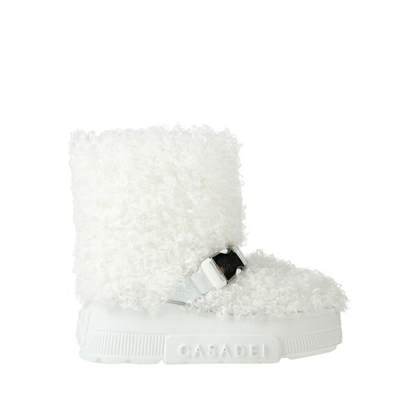【送料無料】 カサディ レディース ブーツ シューズ Ankle boots White｜asty