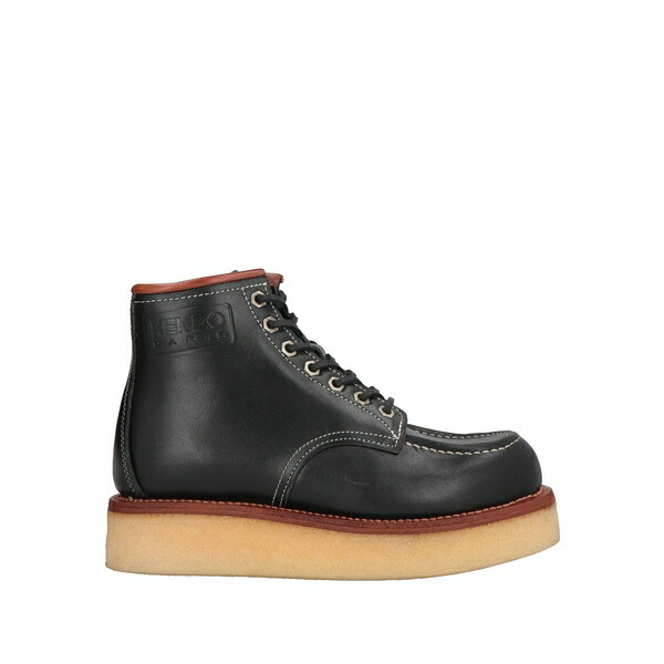 【送料無料】 ケンゾー レディース ブーツ シューズ Ankle boots Black|asty