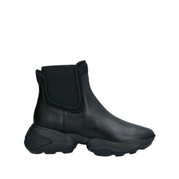 【送料無料】 ホーガン レディース ブーツ シューズ Ankle boots Black