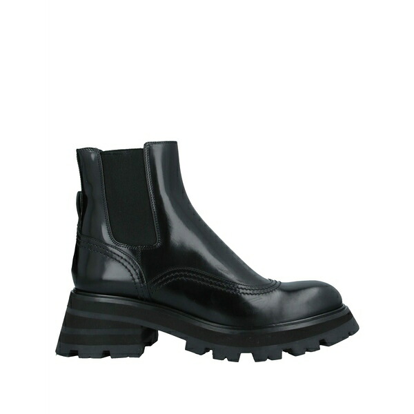 【送料無料】 マックイーン レディース ブーツ シューズ Ankle boots Black｜asty