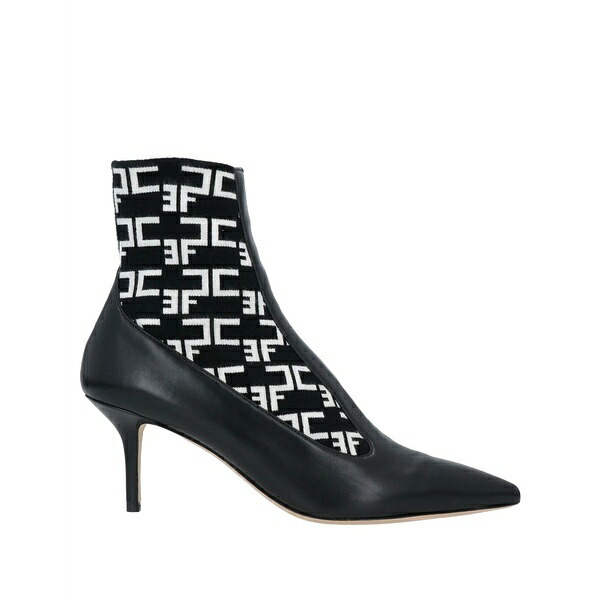 【送料無料】 エリザベスフランキ レディース ブーツ シューズ Ankle boots Black