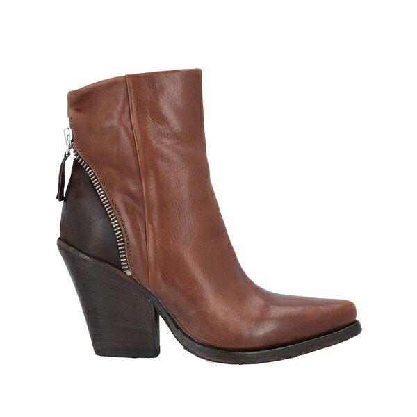 【送料無料】 モマ レディース ブーツ シューズ Ankle boots Brown