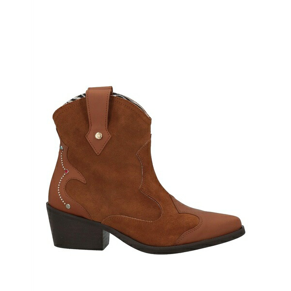 【送料無料】 マニラグレース レディース ブーツ シューズ Ankle boots Brown