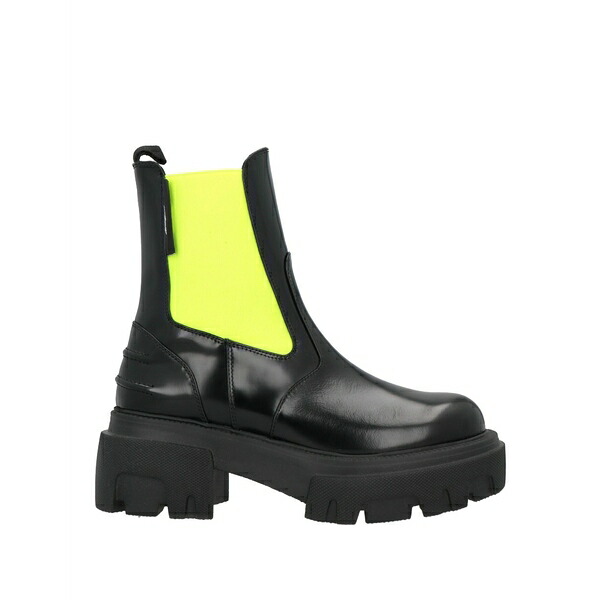 【送料無料】 エムエスジイエム レディース ブーツ シューズ Ankle boots Black 55,080円
